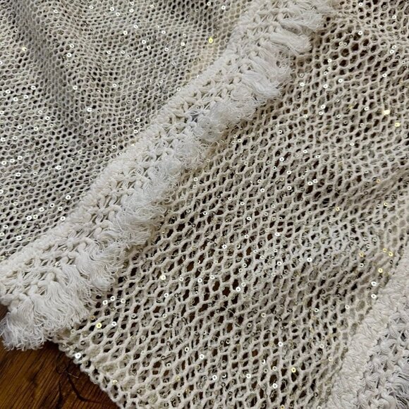 NWT Ramy Brook Gessie V-Neck Crochet Maxi Dress S - Picture 5 of 9